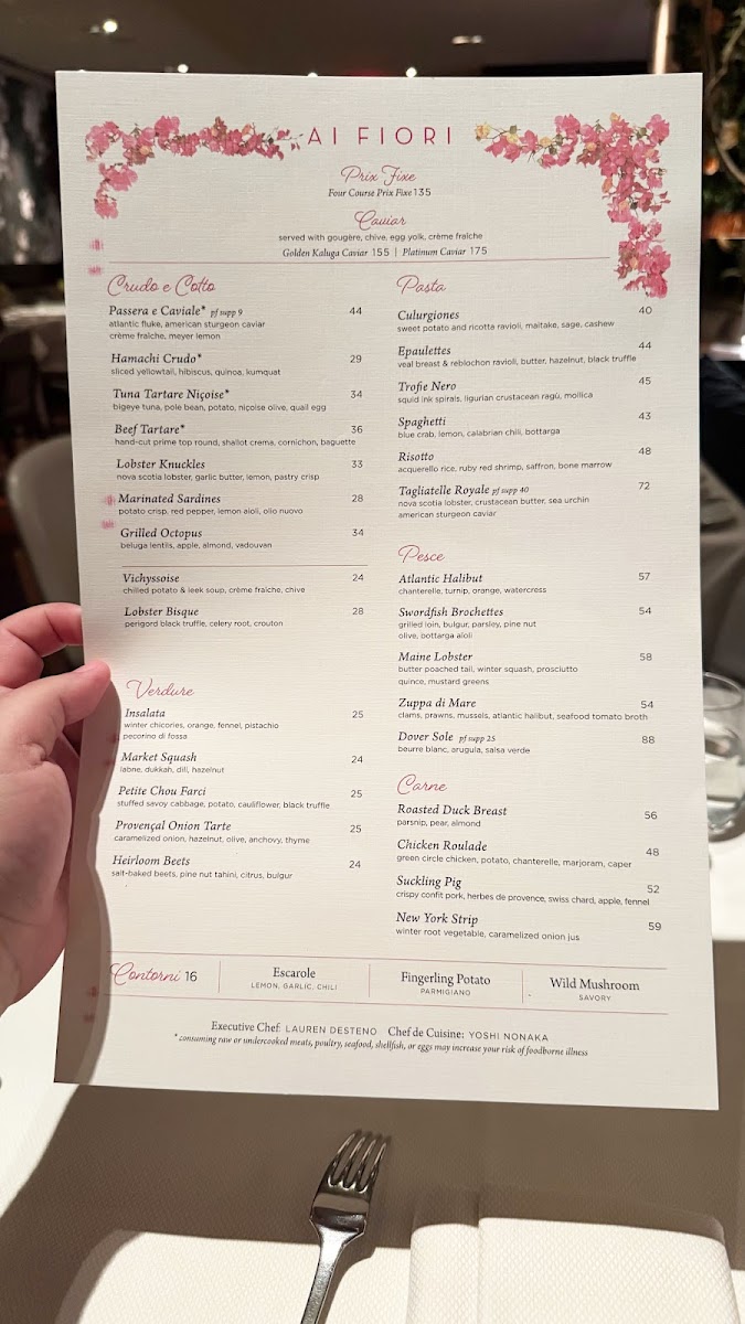 Ai Fiori Menu - Image 5